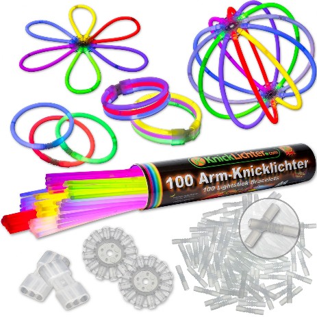 Glow-Sticks Leuchtstäbe